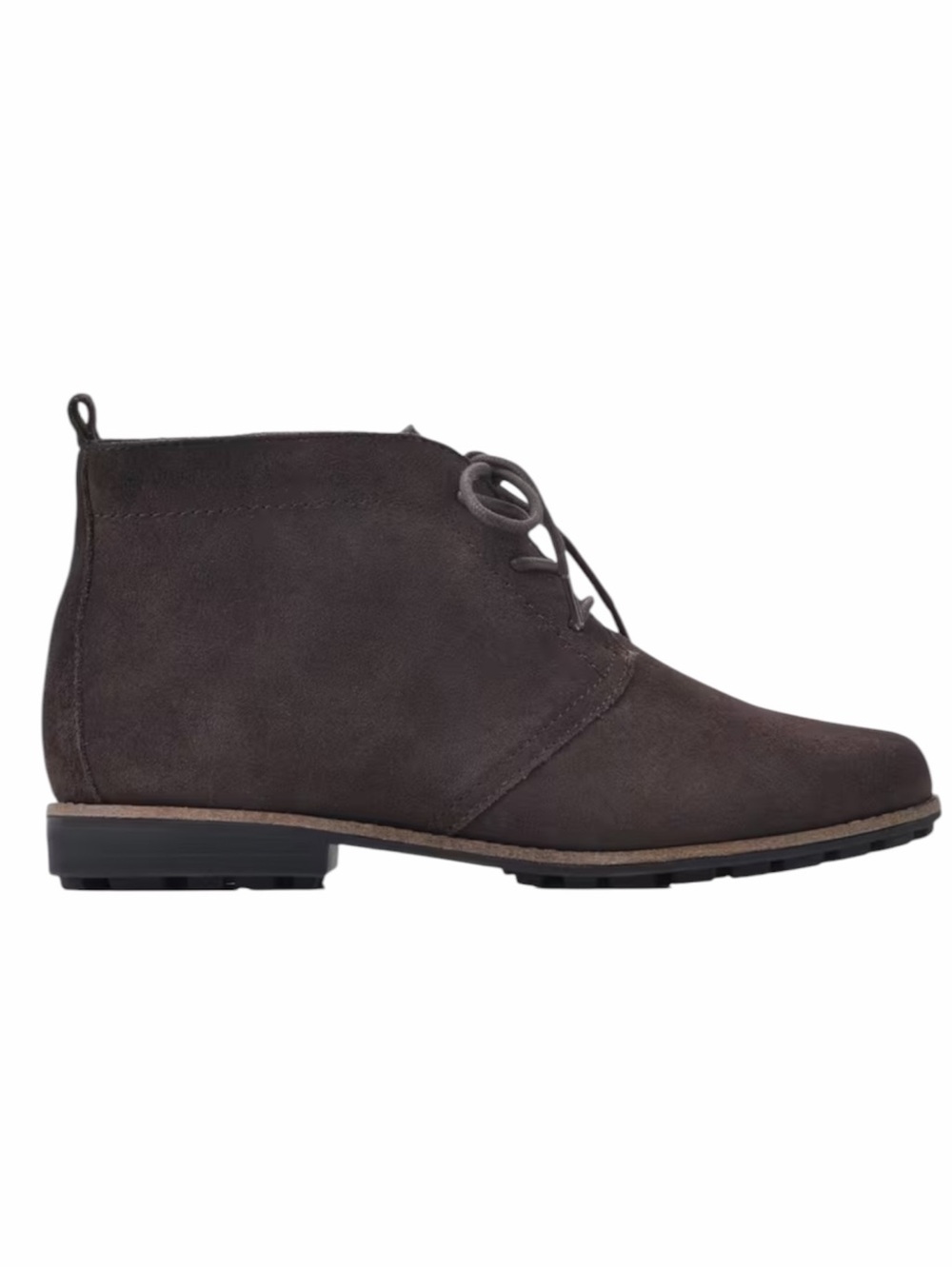White Mountain Auburn Brown Leather Suede Booties in Women's Size 9 NWOT